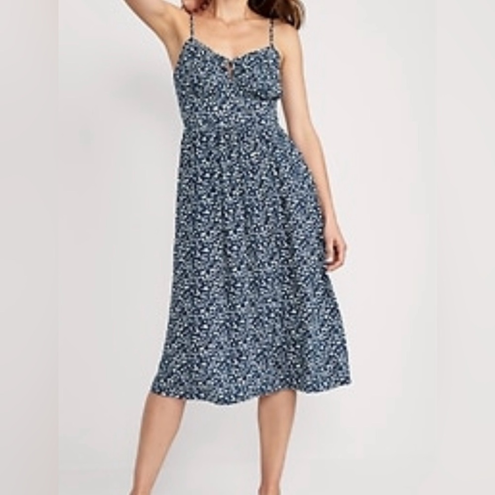 Old Navy floral midi dresses